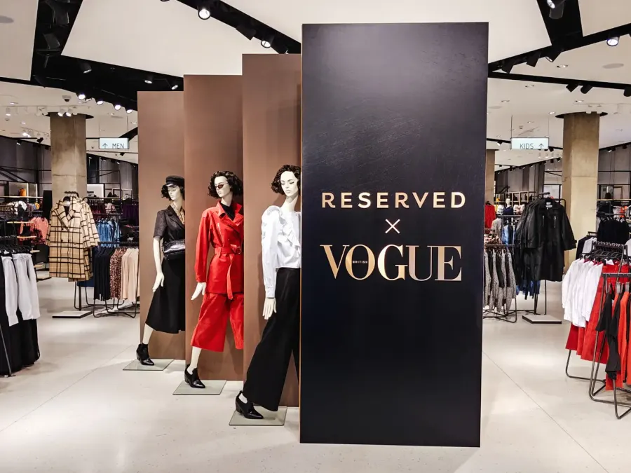 Reserved x Vogue, Londyn — realizacja STOLMAR